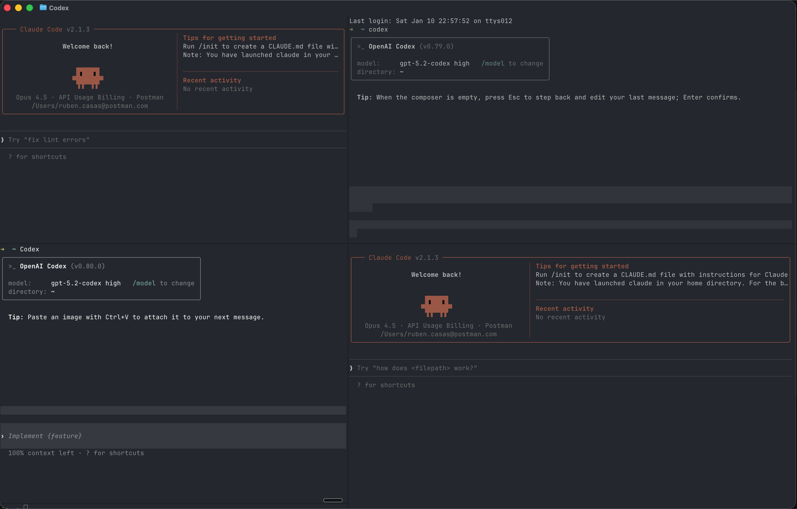 Claude and Codex CLIs